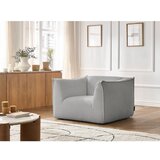Bobochic Paris Svijetlo siva fotelja od bouclé tkanine Giorgia – | shoptok.hr
