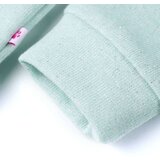  Dječja majica s kapuljačom i patentnim zatvaračem boja mente 92 | shoptok.hr