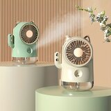 Venisymlis Namizni Razpršilni Ventilator, Hladilni Ventilator, Usb Razpršilni Ventilator Za Polnjenje Za Pisarno Doma Na Prostem, (22070344) | Shoptok.si