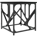  Stolić za kavu crni 45 x 45 x 47 5 cm od konstruiranog drva | shoptok.hr