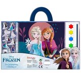 Luna Disney: Snježno kraljevstvo 2. Bojanka s vodenim bojama i naljepnicama | shoptok.hr