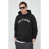 Tommy Hilfiger Dukserica za muškarce, boja: bijela, s kapuljačom, s aplikacijom | shoptok.hr