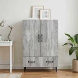  Kreveta Siva sonoma 66 x 34,5 x 95 cm Konstruirano drvo | shoptok.hr