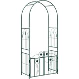  Vrtni lok s ključavnico Zelena 102 x 50 x 218 cm, (5000160769) | Shoptok.si