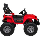  Avto na akumulator Extreme Sport 4x4 z nastavljivo dolžino vozila - dvosed - rdeč | Shoptok.si