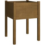 Maison Chic Vrtno cvetlično korito - Cvetlični Lonec medeno rjavo 50x50x70 cm trdna borovina, (21790428) Cene