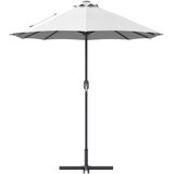  Vrtni suncobran Pijesak 370 x 197 x 239 cm Poliester i aluminij | Eponuda.com