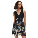 Desigual Haljina miks boja / crna | shoptok.hr