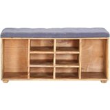 vidaXL klupa za hodnik 100 x 35 x 47 cm od masivnog drva manga | shoptok.hr
