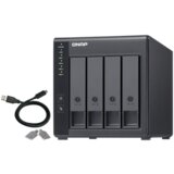 Qnap NAS 4 ladica RAID jedinica za proširenje, za NAS i PC, 1xUSB3.2 (Type-C), Desktop, TR-004 | shoptok.hr
