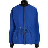 Karl Lagerfeld Prehodna jakna 'Transitional' kobalt modra / črna