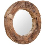  Okrasno ogledalo tikovina 80 cm okrogle oblike | Shoptok.si