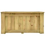 Maison Chic Dvignjeno Cvetlično korito - Cvetlični Lonec 100x50x50 cm impregnirana borovina, (21790349) | Shoptok.si