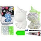  DIY ukrašavanje jednoroga dijamantima zeleni | shoptok.hr