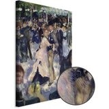  Slika - Pierre-Auguste Renoir – Le Moulin de la Galette detail of the dancers 60x90 Premium Print | shoptok.hr