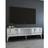 Hanah home TV polica Madera White Gold