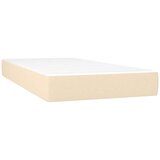  box spring s madracem krem 120 x 190 cm od tkanine | shoptok.hr