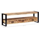 TV omarica 150x30x45 cm trden mangov les | Shoptok.si