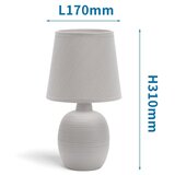 Aigostar Stona lampa 1xE14/40W/230V siva | Eponuda.com