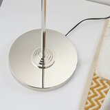 Endon 94378 - Stojeća lampa HIGHCLERE 1xE14/40W/230V siva/sjajni hrom | Eponuda.com
