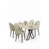 Hanah home Trpezarijski set, 5 dijelova, svijetlozelena | Eponuda.ba