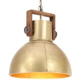 vidaXL Industrijska viseća svjetiljka 25 W mjedena okrugla 40 cm E27 Cijene