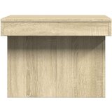 vidaXL Klubska mizica sonoma hrast 80x55x40 cm inženirski les | Shoptok.si