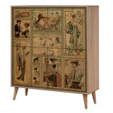 Woody Fashion multilux - 732 - 1070 sonomogreen hallway furniture set | ePonuda.com