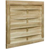 vidaXL vrtna vrata od impregnirane borovine 100 x 75 cm zelena Cijene