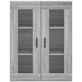  Visoka komoda siva sonome 69,5x34x180 cm od konstruiranog drva | shoptok.hr