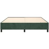  Box spring posteljni okvir temno zelen 200x200 cm žamet, (20684197) | Shoptok.si
