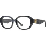 Anagram Anagram Black Geometric Eyeglasses - ONE SIZE (51)