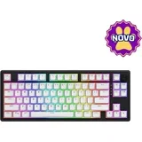 Skyfall Wireless 80 keyboard Gaming USB + RF Wireless + Bluetooth QWERTY US English Black, White
