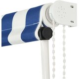  Zložljiva tenda 150x150 cm modra in bela, (20610924) | Shoptok.si