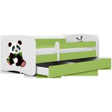  Drveni dječji krevet PANDA 2 s ladicom - 160x80 cm zeleni | shoptok.hr