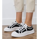 Gemre Black women's platform sneakers Salis | shoptok.hr