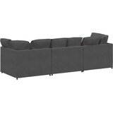  Modularna sofa s jastucima tamno siva | shoptok.hr