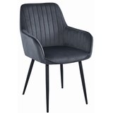  SOLDEN stolica - tamno sivi baršun / crne noge x 2 | shoptok.hr
