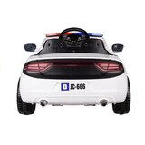 Policijski auto na akumulator - bijeli | shoptok.hr