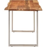  Blagovaonski stol od masivnog bagremovog drva 140 x 70 x 76 cm | Eponuda.ba