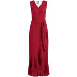 WE Fashion Obleka rubin rdeča | Shoptok.si
