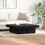  Kava Stol Crni hrast 90 x 90 x 28 cm Konstruirano drvo | shoptok.hr