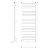 Sapho kupatilski radijator metro 60x151x60 cm beli | Eponuda.com