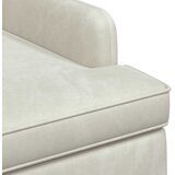  Ljubavni kauč s gumbima Krem 111 x 65 x 79 cm Baršun | Eponuda.com