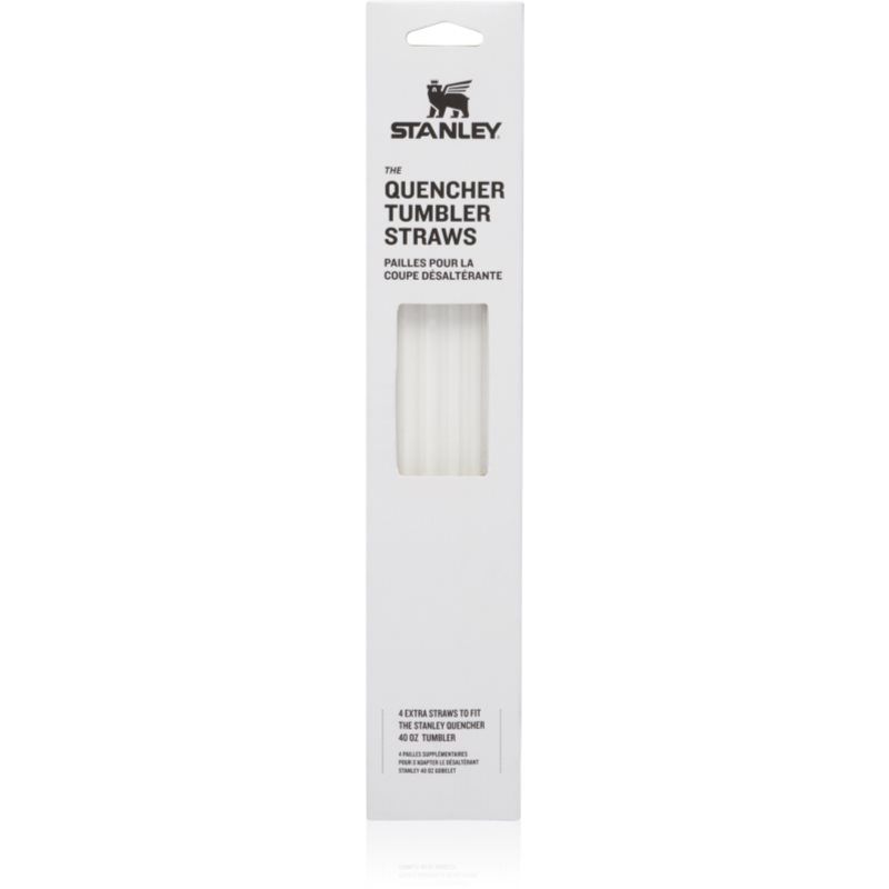 Stanley The Quencher Tumbler Straws zamjenske slamke 1180 ml Transparent 4 kom Cijene