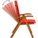  Set za blagovanje u vrtu od 5 dijelova Prirodna | shoptok.hr