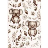 FD Bež otroška preproga 160x230 cm Baby Koalas –