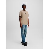 Karl Lagerfeld jeans Majica taupe siva / crna | shoptok.hr