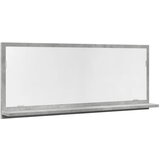 Maison Chic Kopalniška omarica - Kopalniški kabinet z ogledalom betonsko siva 90x11x37 cm les, (21794506) Cene
