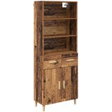  Highboard Staro drvo 69,5 x 32,5 x 180 cm Konstruirano drvo | shoptok.hr